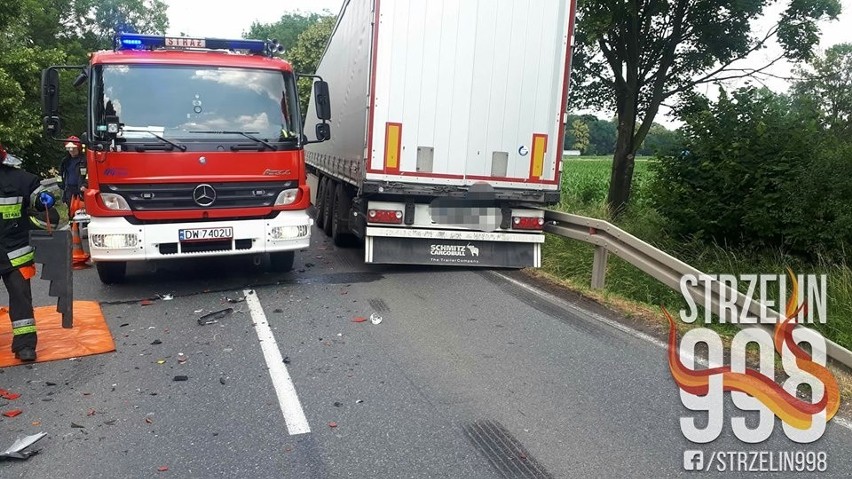 Groźny wypadek na drodze Wrocław – Strzelin                   