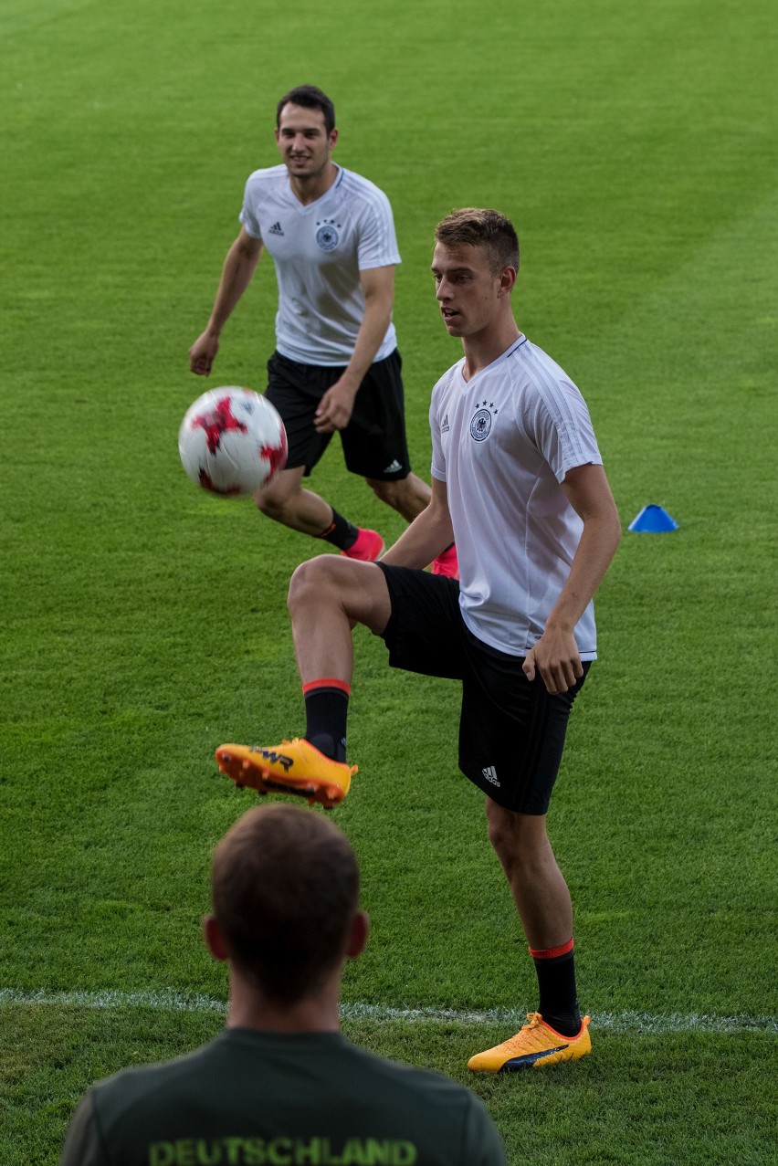 Euro U-21. Niemcy trenowali na Cracovii przed meczem z Danią [ZDJĘCIA]
