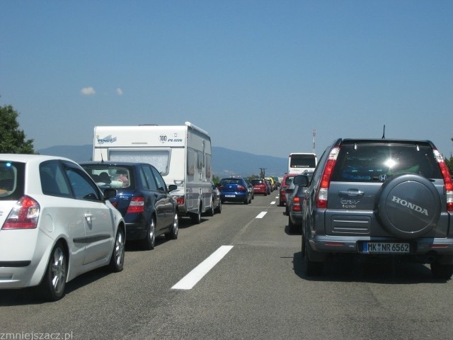 Autostrada pod Rzymem.