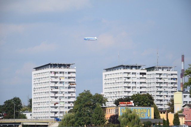 Zeppelin nad Opolem.