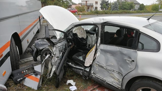 Do wypadku doszło w niedzielę 8 września około godziny 10:10 na ulicy Toruńskiej we Włocławku.