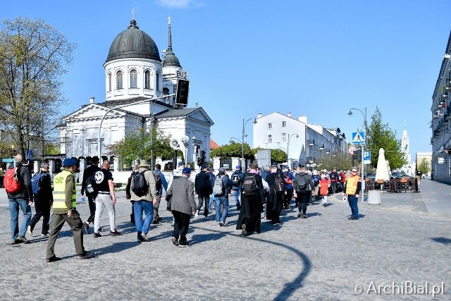 27. męska pielgrzymka do Krypna wyruszyła z Białegostoku