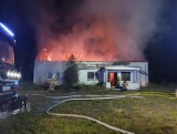 Podczas nocnego pożaru w powiecie sztumskim spłonął budynek mieszkalny