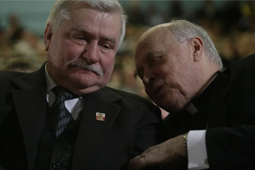 Lech Wałęsa i Tadeusz Gocłowski (2009 rok)