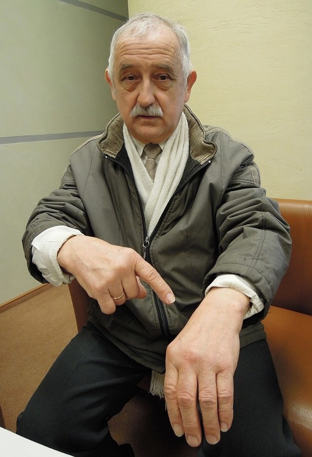 67-letni Antoni Chamczyk złożył zawiadomienie do prokuratury