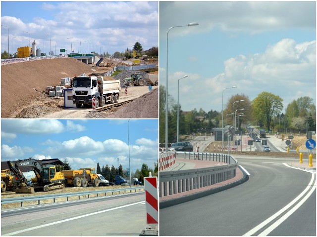 W piątek zniknęły dwa objazdy związane z budową wiaduktów nad powstającą trasą ekspresową