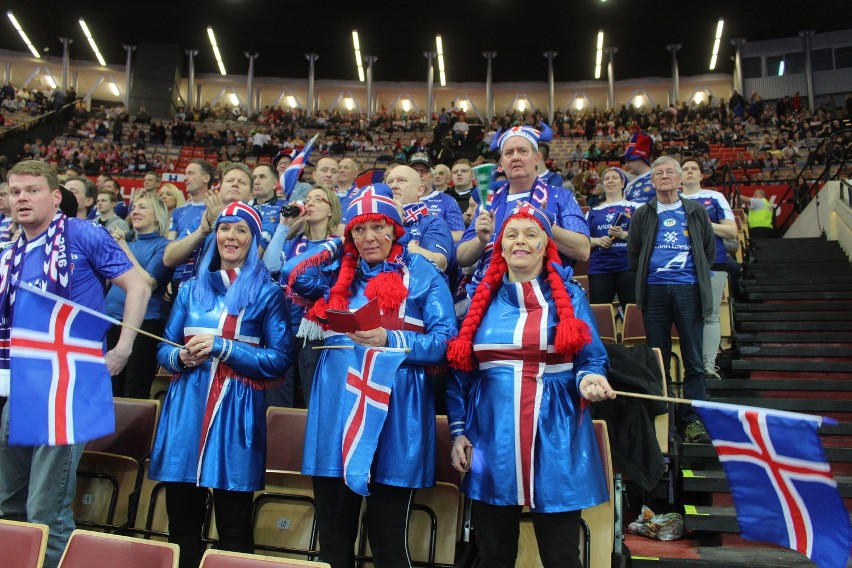 Euro 2016 piłkarzy ręcznych: Islandia - Białoruś w Katowicach [ZDJĘCIA KIBICÓW]