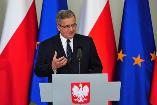 Prezydent Bronisław Komorowski ogłosił datę wyborów parlamentarnych