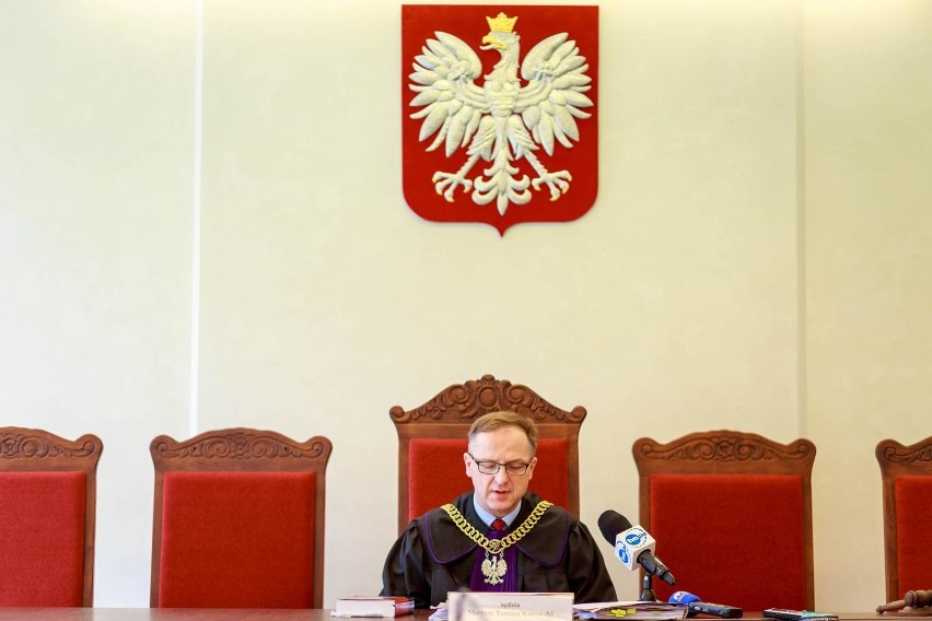Sędzia Mariusz Kurowski w Sądu Okręgowego w Białymstoku...
