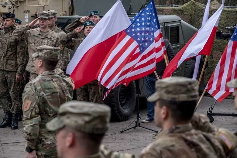 Amerykańscy żołnierze w Poznaniu stacjonują w jednostce przy...