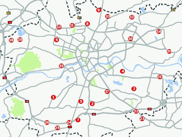 W planach miasta jest budowa ponad 20 parkingów park&ride.