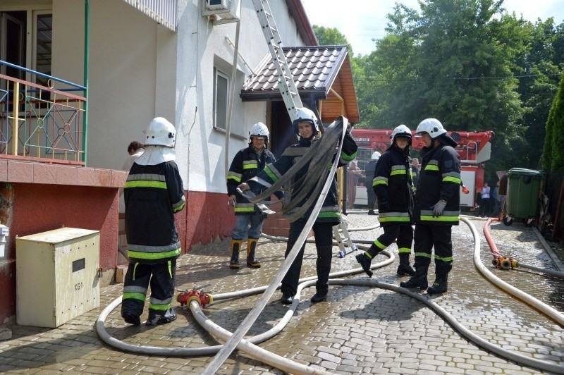 Mielnik. Pożar przedszkola. Budynek spłonął doszczętnie [FOTO]