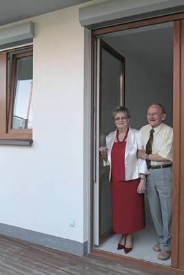 Pani Janina oglądała wczoraj mieszkanie z mężem Fot. Anna Kaczmarz
