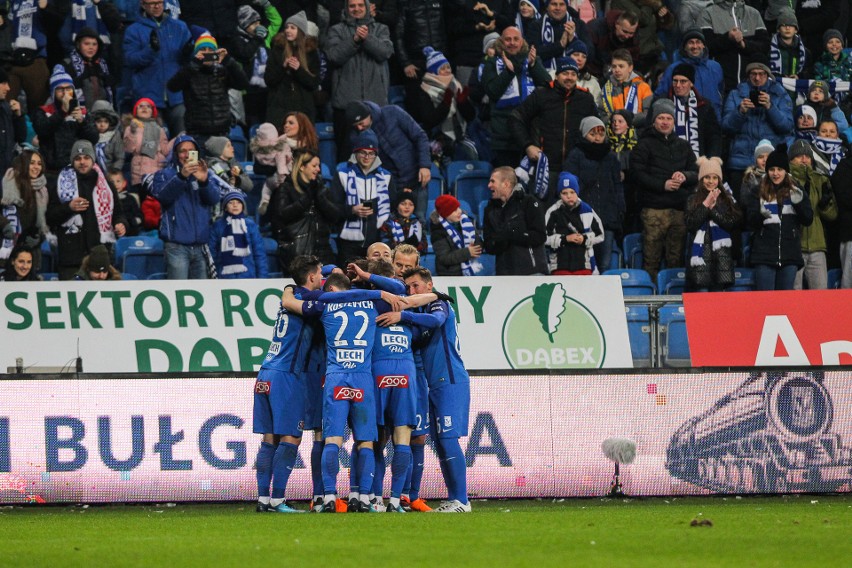 Lech Poznań - Pogoń Szczecin 2:0! Kolejorz cierpiał, ale...