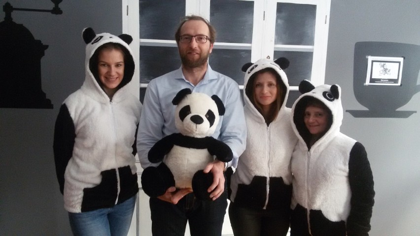 W Sosnowcu pandy będą promować zostawianie 1 procenta w...