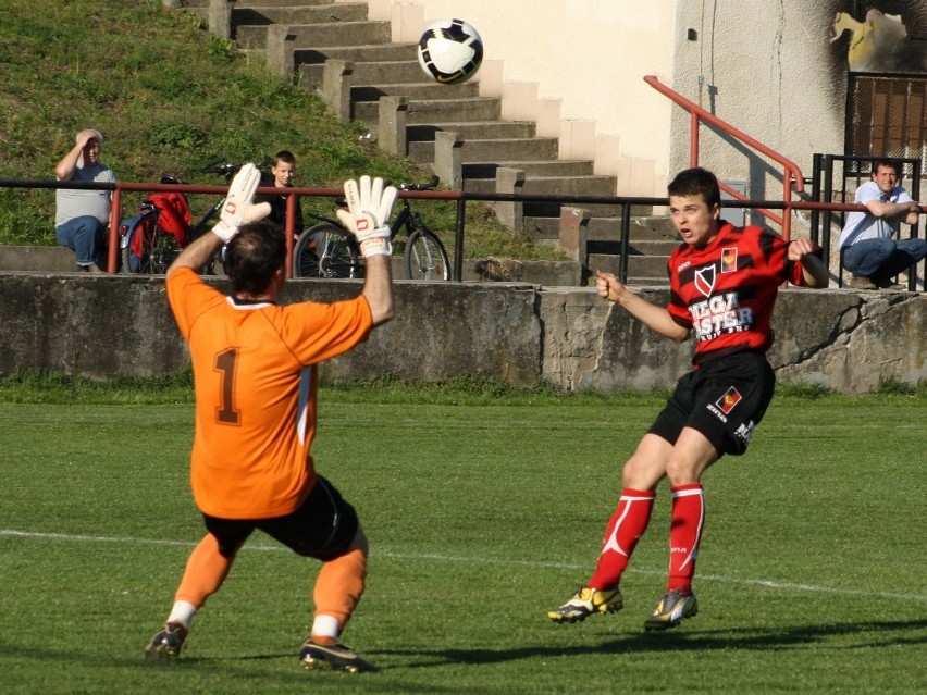 Pradniczanka Kraków - Raba Dobczyce, kwiecień 2009