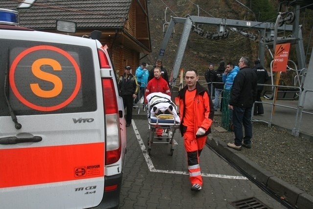 Wypadek na skoczni w Wiśle