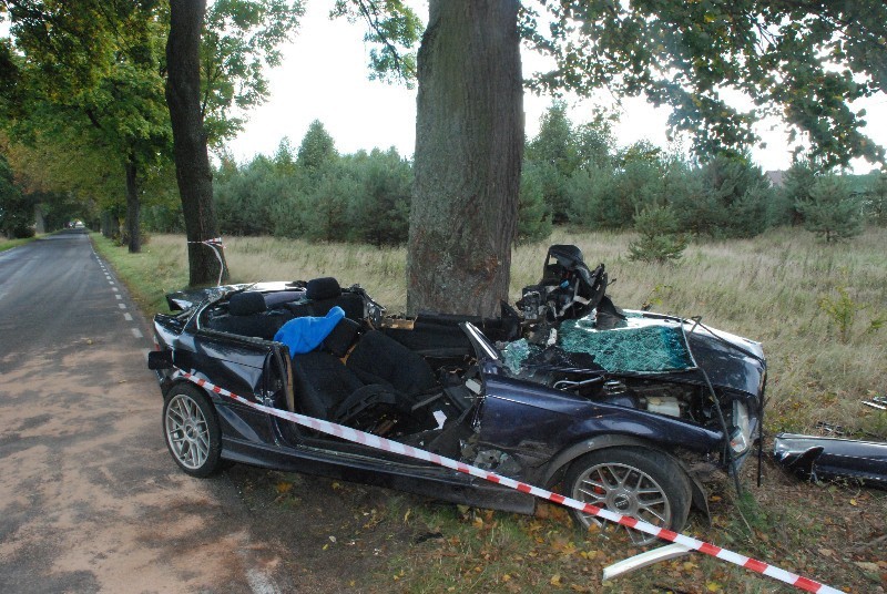 Kierowca BMW zginął na miejscu