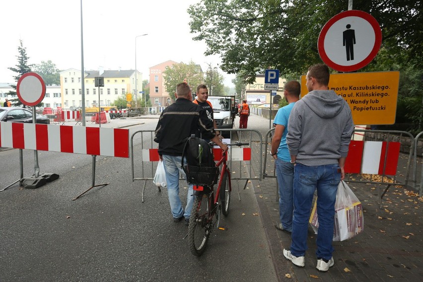 Most Kaszubski na Słupi został zamknięty. Objazdy...