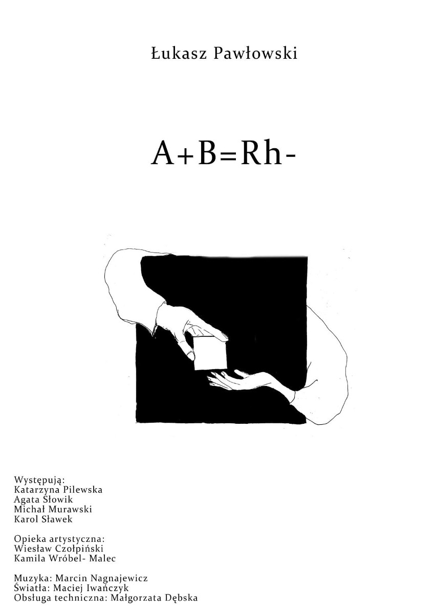 Zdjęcie ze spektaklu A+B+R-