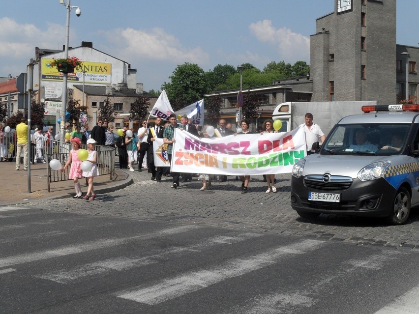 Marsz dla życia i rodziny w Będzinie