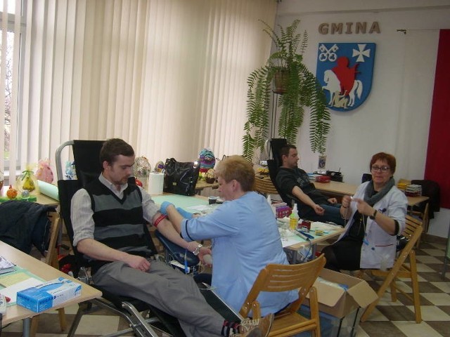 Podczas akcji w Tomaszkowicach krew oddało 37 osób