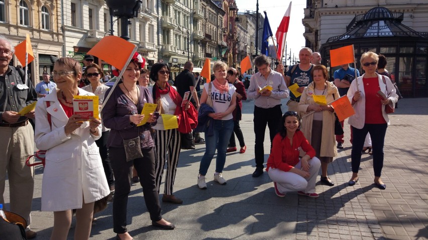 20. rocznica uchwalenia Konstytucji. Manifestacja KOD w...