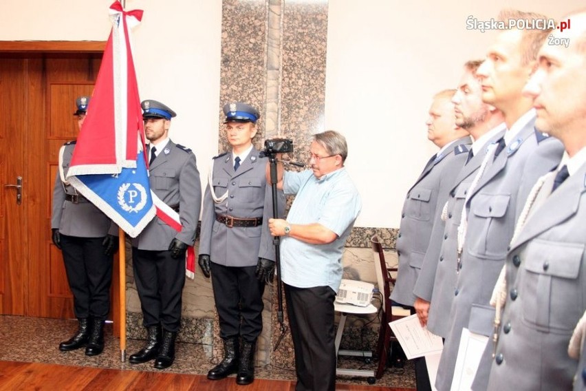 Żorscy policjanci odebrali awanse