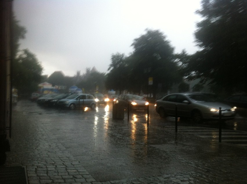 Deszcz w Gdańsku