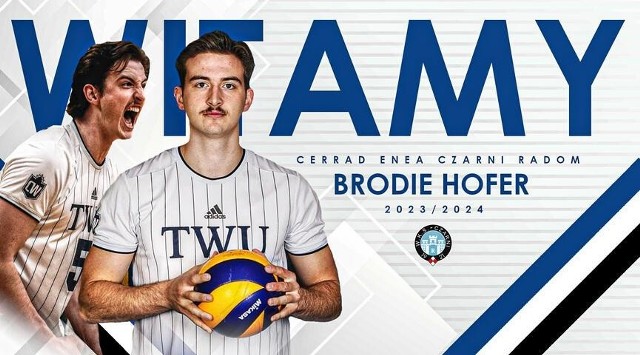 Brodie Hofer podpisał roczny kontrakt z Cerrad Eneą Czarnymi Radom.