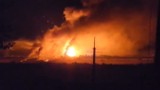 Kolejny magazyn amunicji okupanta zniszczony przez Ukraińców w Ługańsku. Ogień i liczne wybuchy [WIDEO] 