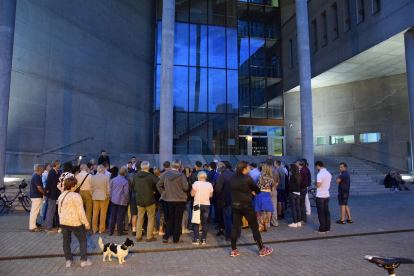 Protest przed Sądem Okręgowym w Katowicach we wtorek 25...