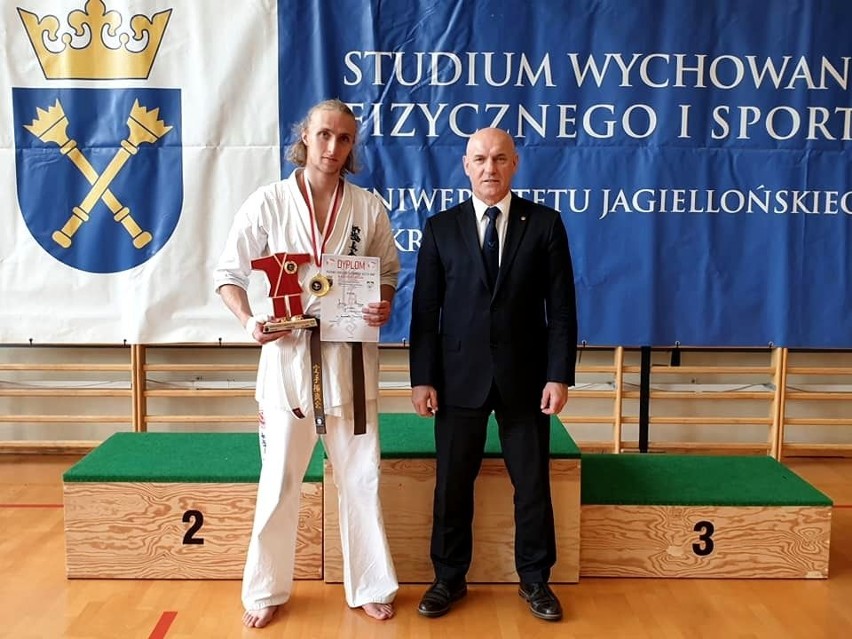 Sosnowiczanin zdobył złoto w zawodach w Krakowie