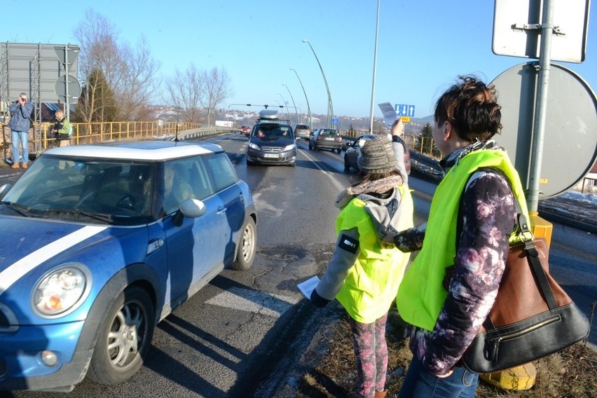 Wielkie trąbienie w Żywcu. Dla szkoły na Podlesiu