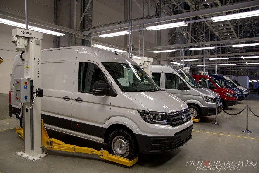 Nowy, produkowany we Wrześni, Volkswagen Crafter produkowany...