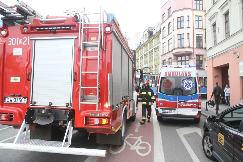 Wypadek tramwajów na Kazimierza Wielkiego. Są ranni