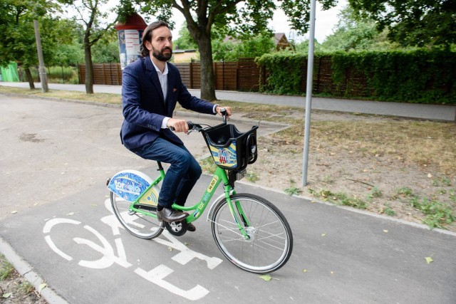 Marcin Jeż, dyrektor do spraw rozwoju i marketingu w firmie BikeU z Warszawy