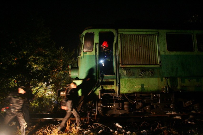 Pożar pociągu z węglem. Interweniowało 8 zastępów straży (ZDJĘCIA)