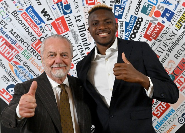 Victor Osimhen odebrał nagrodę dla najlepszego obcokrajowca Serie A w 2022 roku