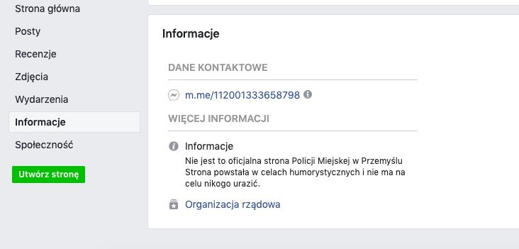 Na Facebooku ktoś podszywa się pod Komendę Miejską Policji w Przemyślu