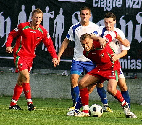 II Liga pilki noznej. MKS Kluczbork - Zaglebie Sosnowiec 2:0