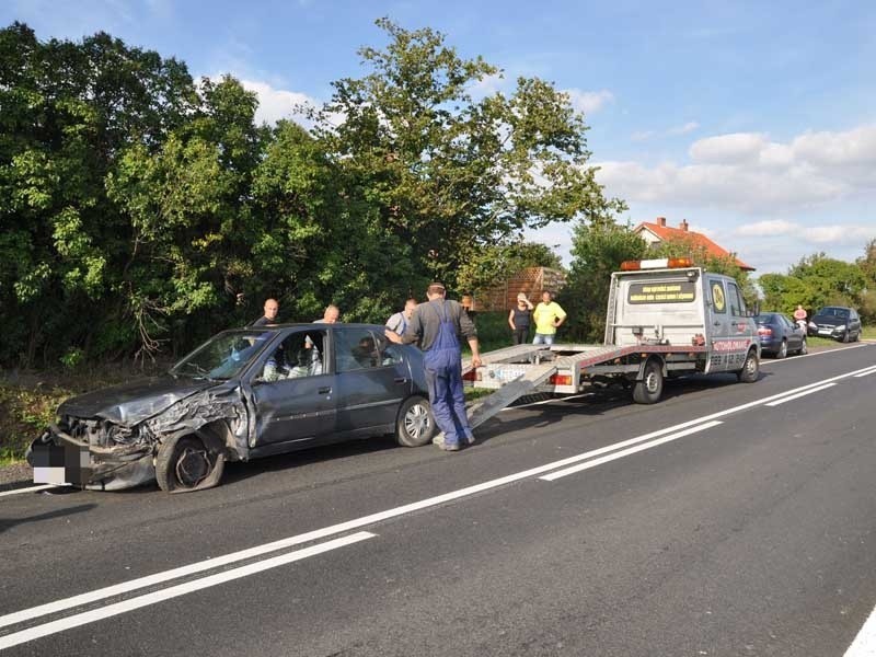Wypadek w miejscowości Jeleniewo