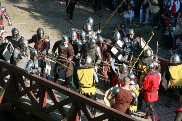 Turniej rycerski i bitwa o zamek w Międzyrzeczu