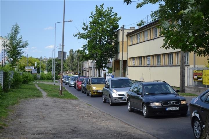 Częstochowa tkwi w korkach