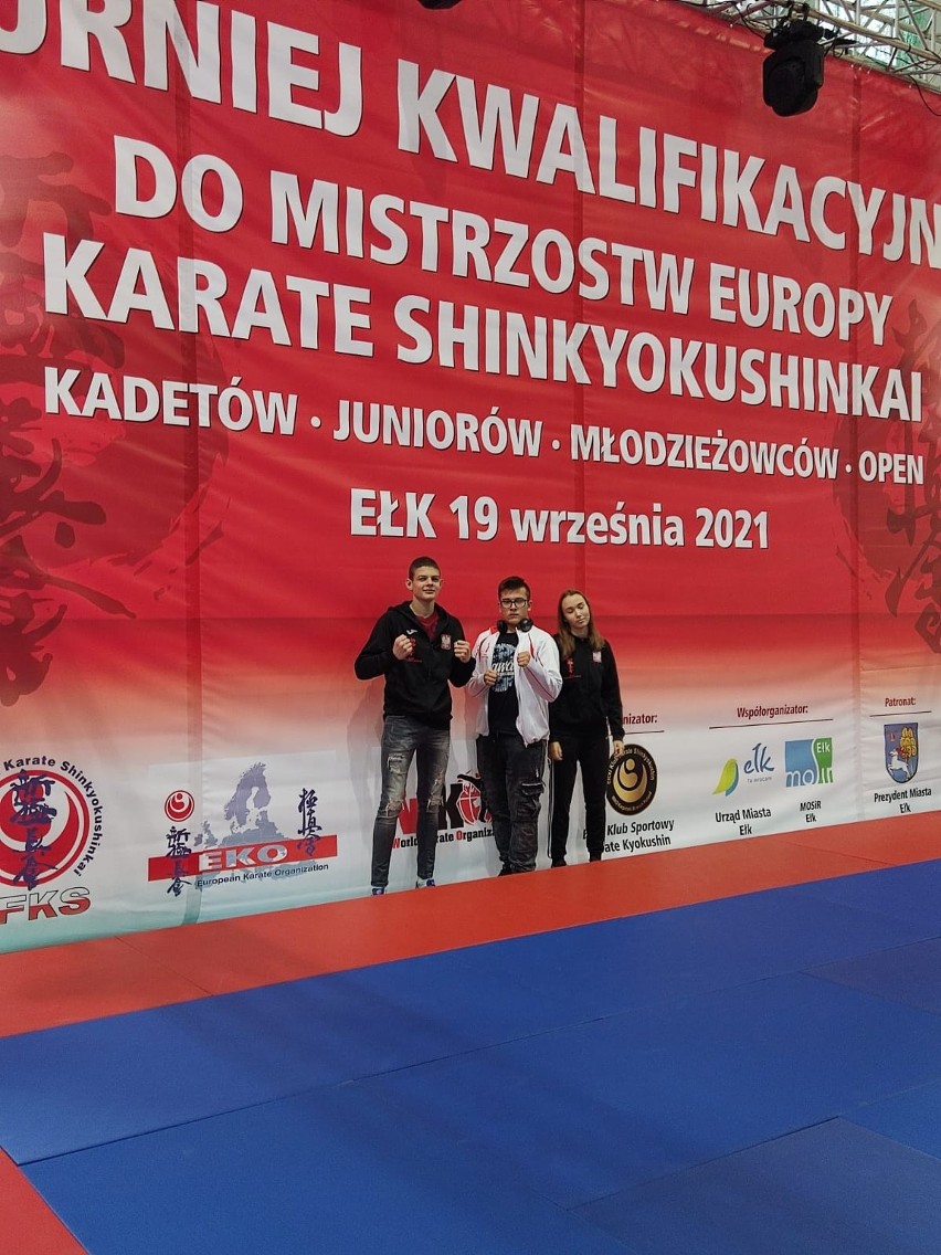 Karatecy z Niekłania Wielkiego startowali na w turnieju kwalifikacyjnym do mistrzostw Europy [ZDJĘCIA]