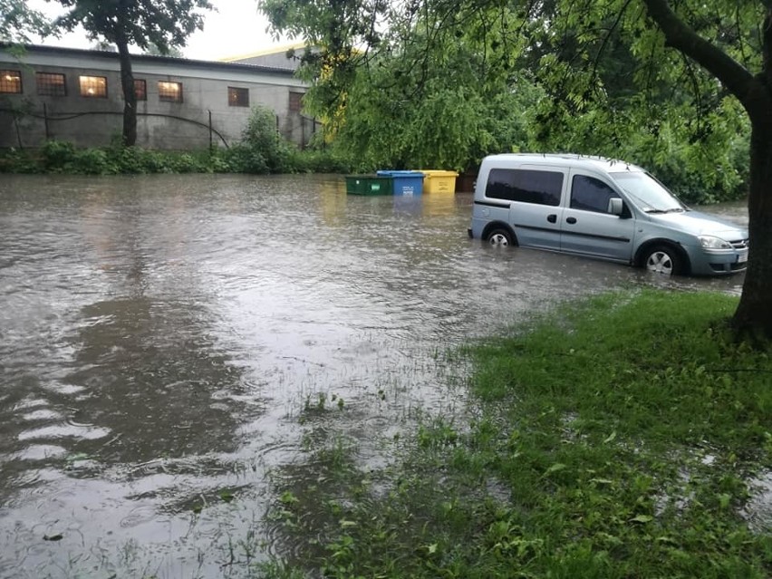 Kolejne ulewne deszcze. Busko-Zdój, Stopnica, Pacanów i Nowy Korczyn zalane! (DUŻO ZDJĘĆ)