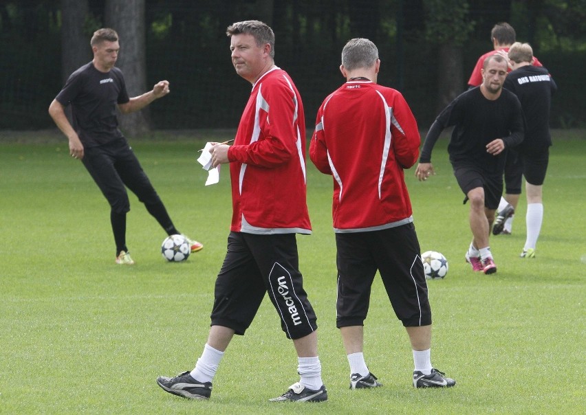 Pierwszy trening GKS Katowice: trener oglądał Widucha [ZDJĘCIA]