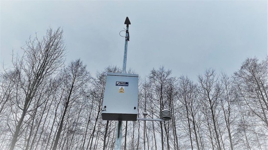 Zarząd Dróg Powiatowych w Szydłowcu uruchomił stację meteorologiczną