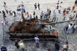 Poruszająca wystawa we Lwowie. Na Rynku pokazują zniszczony sprzęt wojskowy rosyjskiego agresora [ZDJĘCIA]