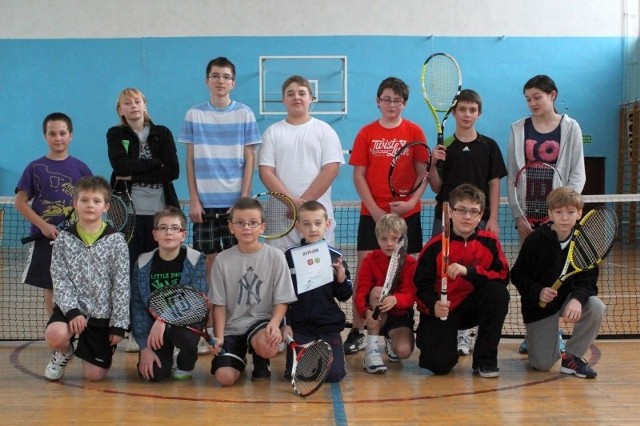 Młodzi tenisiści stoczyli ciekawe pojedynki.